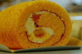 かぼちゃロールケーキ